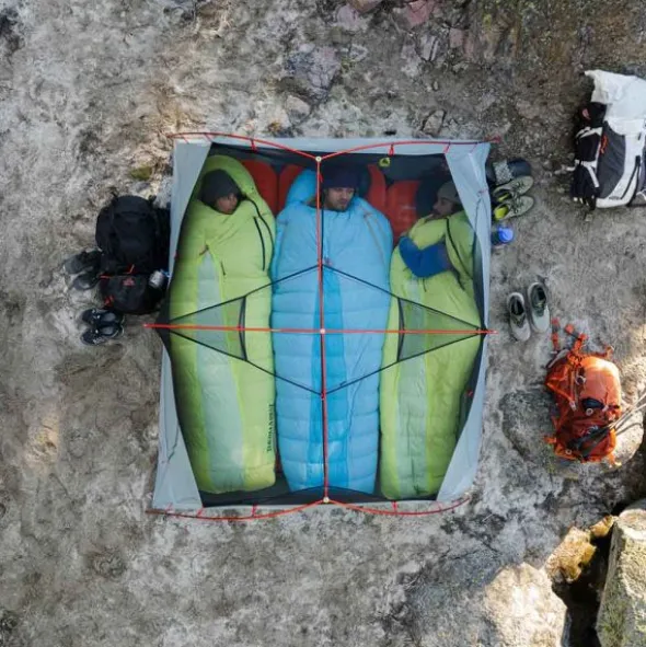 Tente de randonnée MSR Hubba Hubba LT - 3 personnes