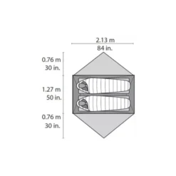 Tente de randonnée MSR Hubba NX - 1 personne
