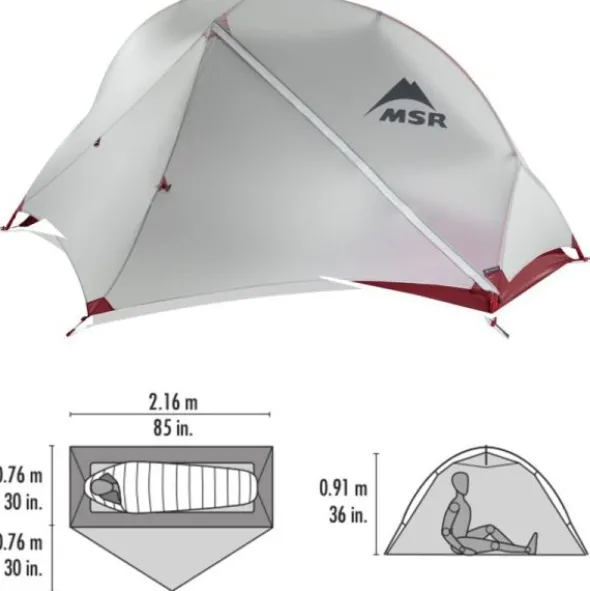 Tente de randonnée MSR Hubba NX - 1 personne