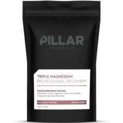 Triple Magnésium poudre - PILLAR - Baies naturelles - Sachet 200g