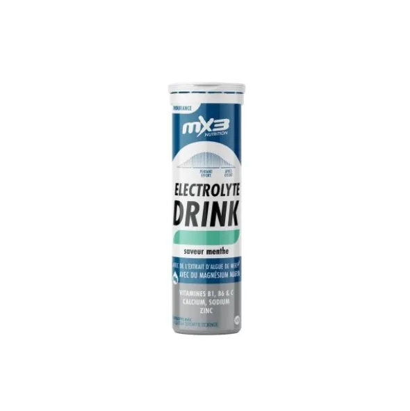 Tube de pastilles électrolytes MX3 Endurance - Menthe