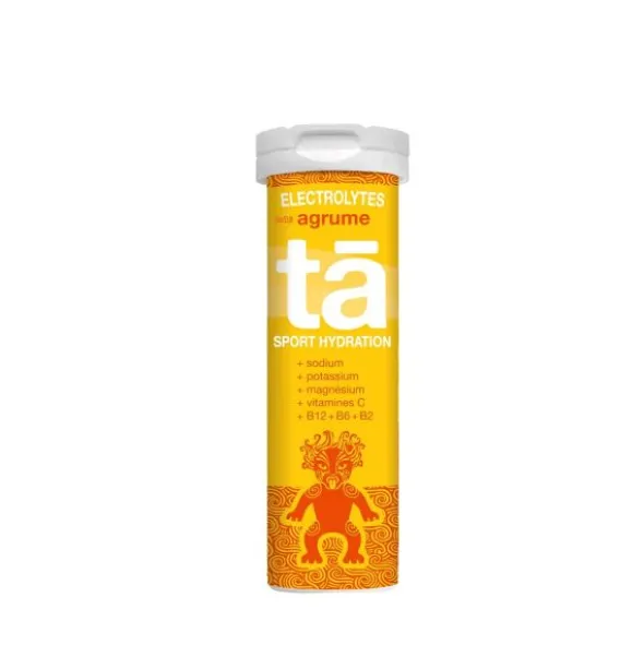 Tube de pastilles électrolytes TA Energy - Agrumes