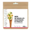 Wok de nouilles asiatiques et poulet